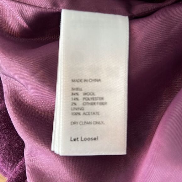 NWT Kate Spade ♠️ Saturday Buckle Over Wool Faux Wrap Dress -2 - Picture 8 of 10